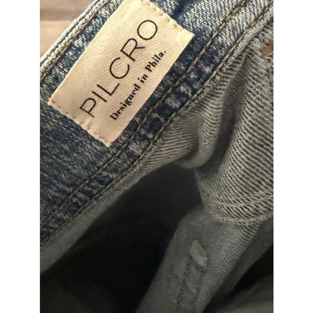 Pilcro The Adi Mid-Rise Studded Flare Jeans Size 29 - Picture 6 of 9